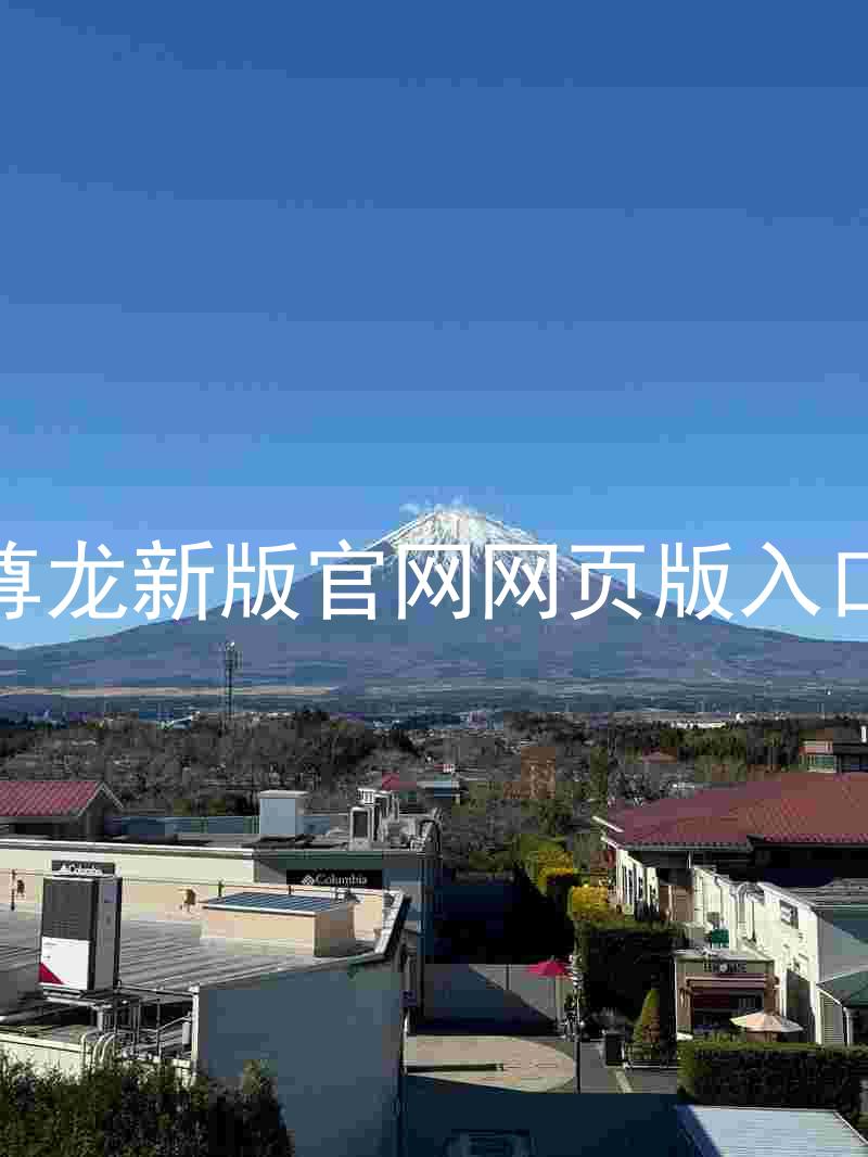 尊龙新版官网网页版入口