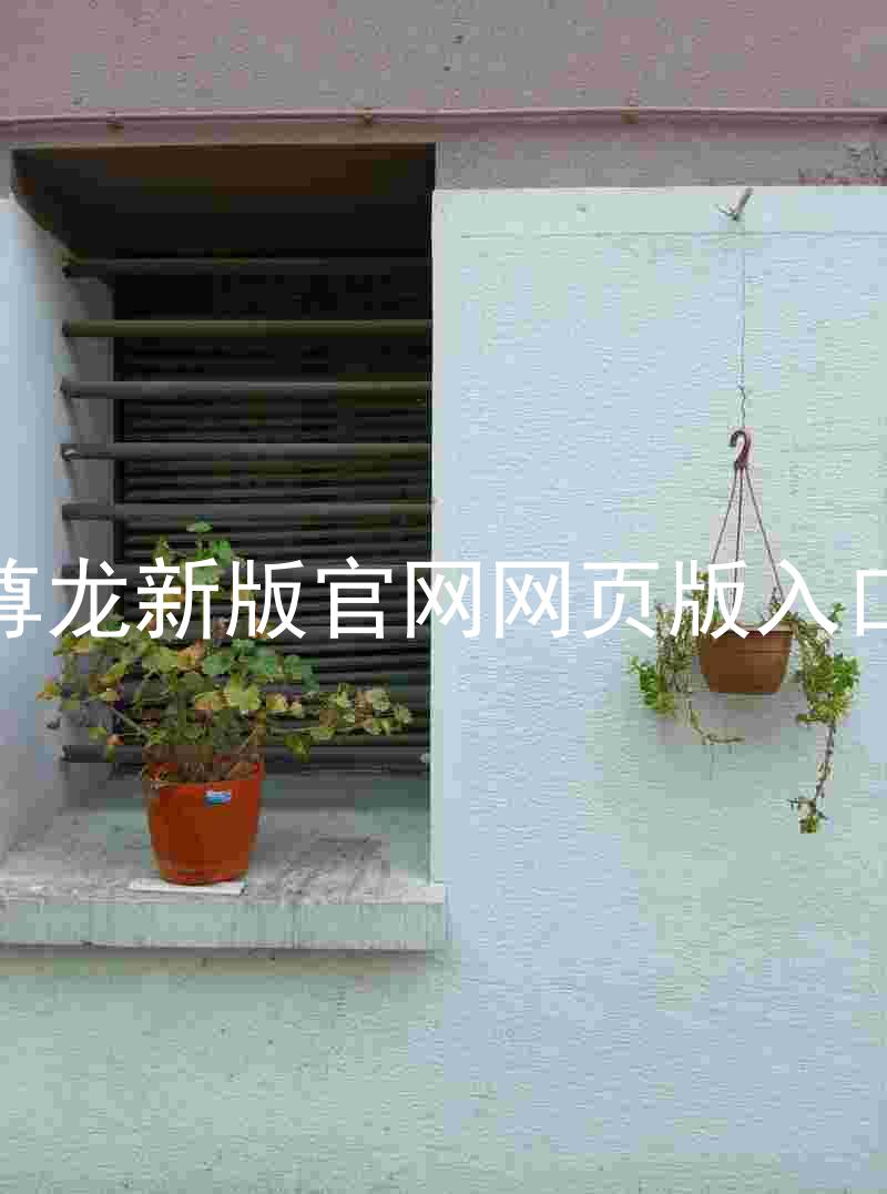 尊龙新版官网网页版入口